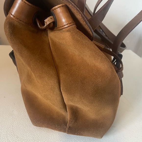 Gucci Brown Suede Bag - Picture 4 of 9